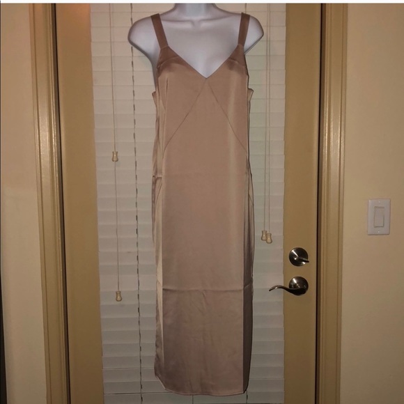 Lush Dresses & Skirts - LUSH SILKY SLIP DRESS SMALL